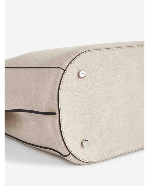 Totême  White Suede Belt Bag