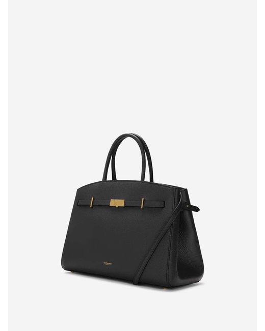 DeMellier London Black The Midi Hudson Bag