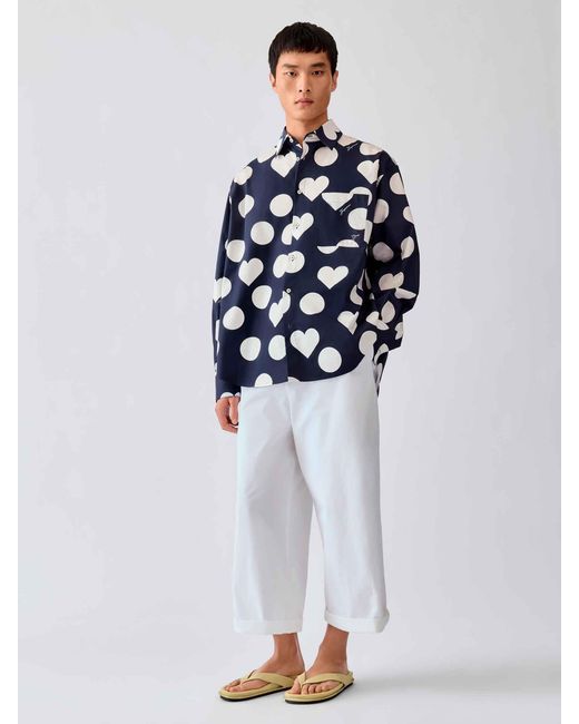 Jacquemus Blue Camargue Shirt for men