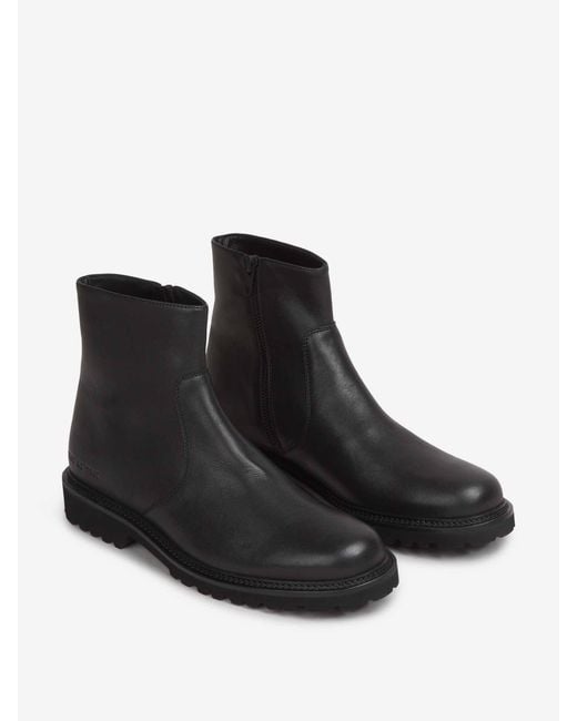 Bottes En Cuir Common Projects pour homme en coloris Black