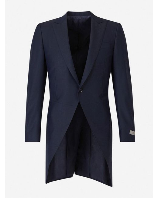 Canali Blue Wool Suit for men