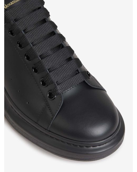 Alexander McQueen Black Oversized Sneakers for men