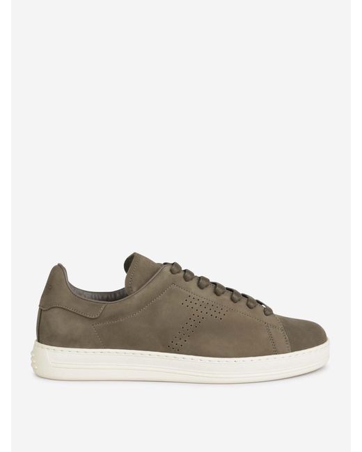 Sneakers Con Lacci di Tom Ford in Brown da Uomo