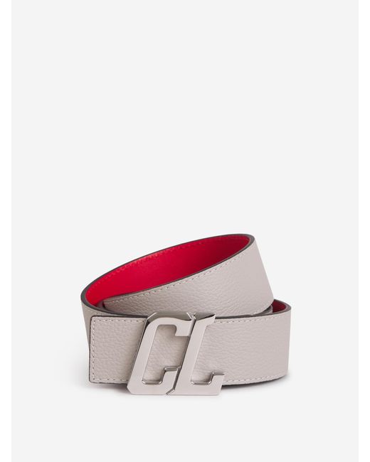 mens christian louboutin belt