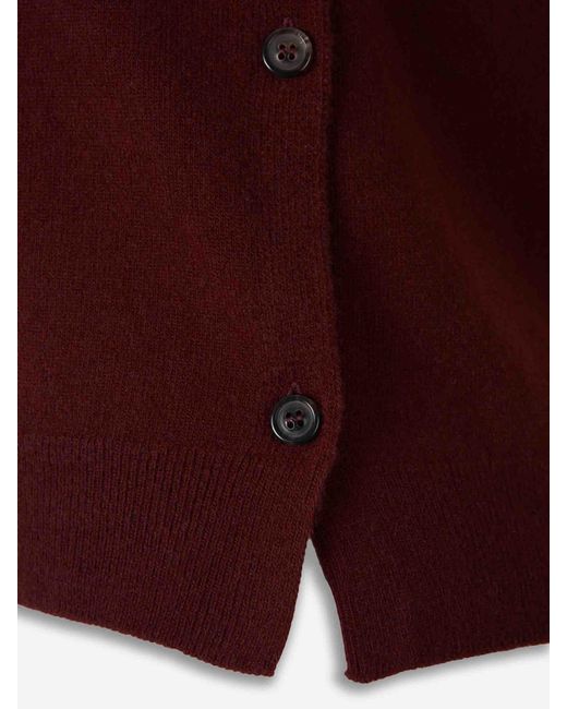 Maison Margiela Red Wool Vest