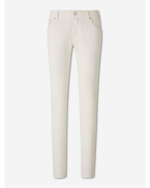 Jeans Slim Jacob Cohen de hombre de color White