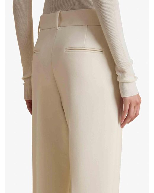 Khaite Natural Formal Pants Cambie