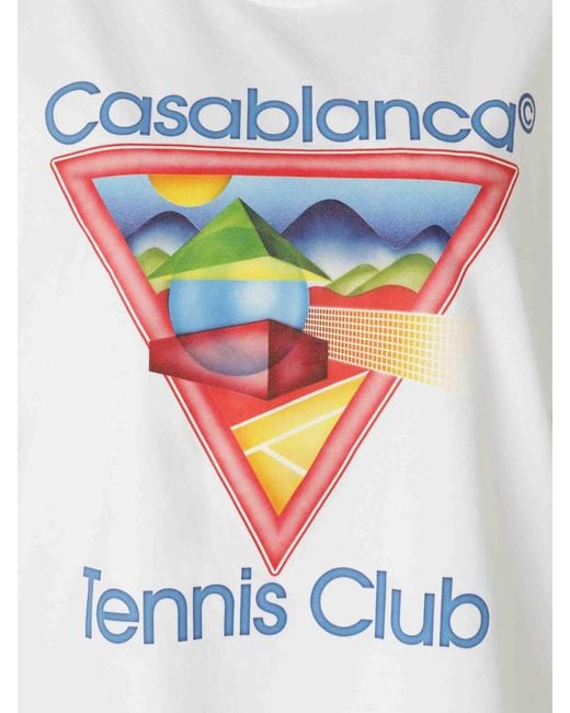 Camiseta Tennis Club Icon Casablanca de hombre de color White