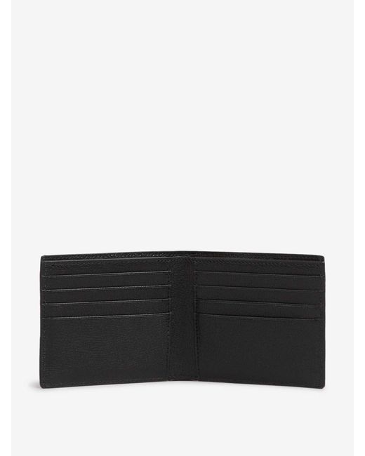 Tom Ford White Foldable Leather Cardholder for men