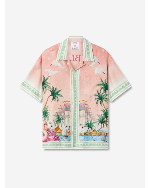 Casablanca Multicolor Printed Shirt for men