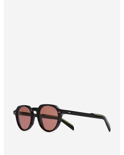 Cutler & Gross Pink Round Sunglasses for men