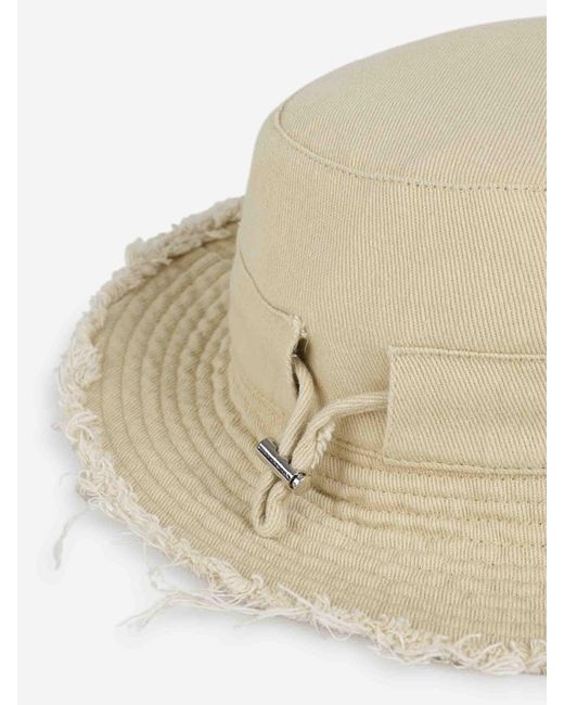 Palm Angels Natural Fisherman's Hat for men