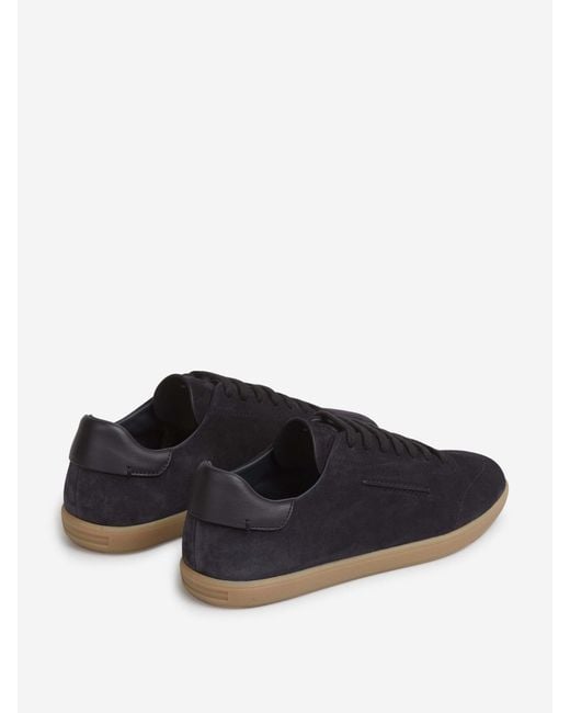 Zegna Blue Sports Shoes 232 for men