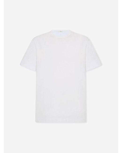 The Row White Luke T-Shirt for men