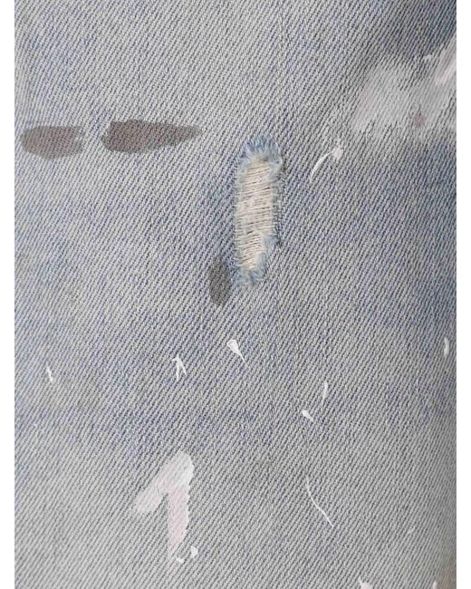 Jeans Anchos Acne de hombre de color Blue