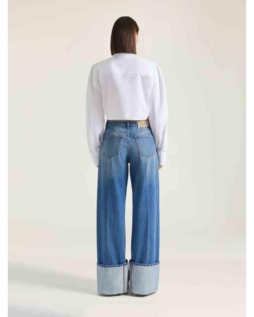 Jeans Anchos Givenchy de color Blue