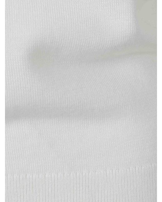 Maglione Collo Alto di Totême  in White