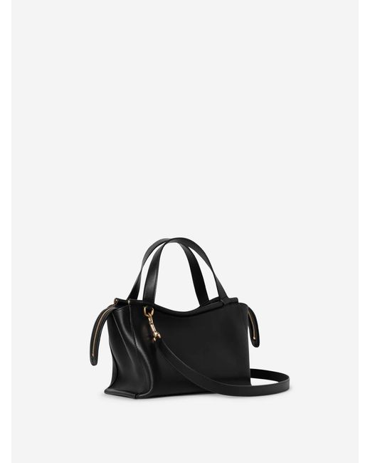 Wandler Black Ida Leather Handbag