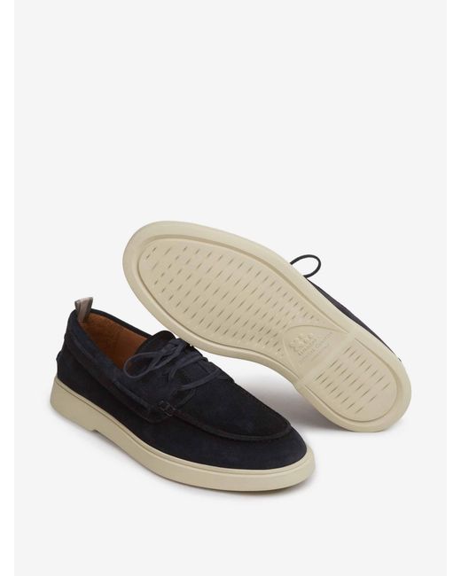 Officine Creative Black Bones Shoes 013 for men