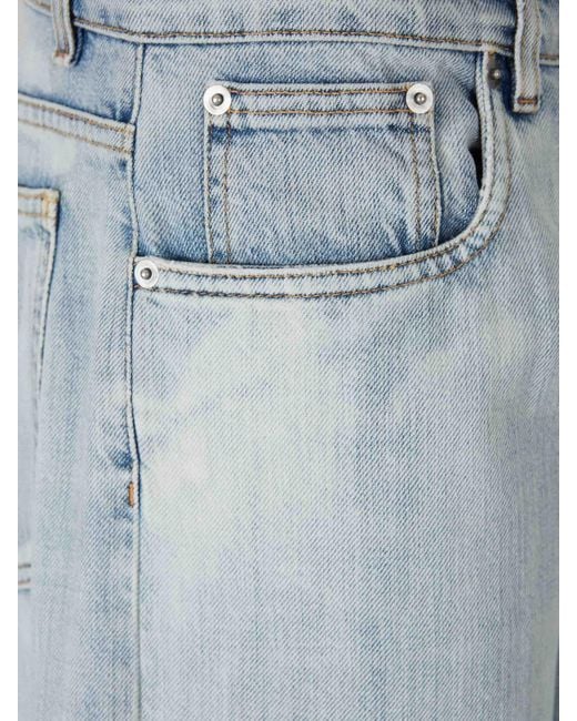 Jeans Rectos Miu Miu de color Blue