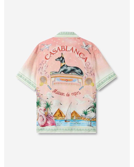 Casablanca Multicolor Printed Shirt for men