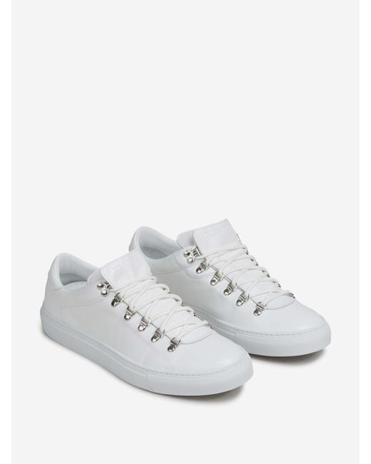 Diemme White Marostica Low Sneakers for men