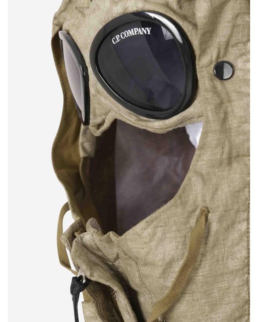 Chaqueta Google Lino C P Company de hombre de color Natural