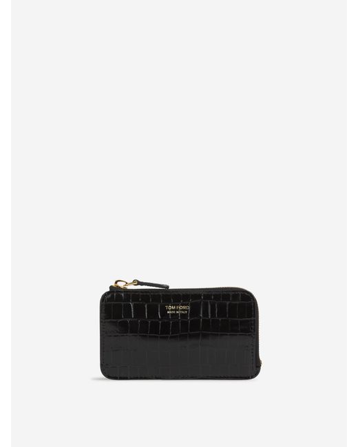 Portafoglio di Tom Ford in Black da Uomo
