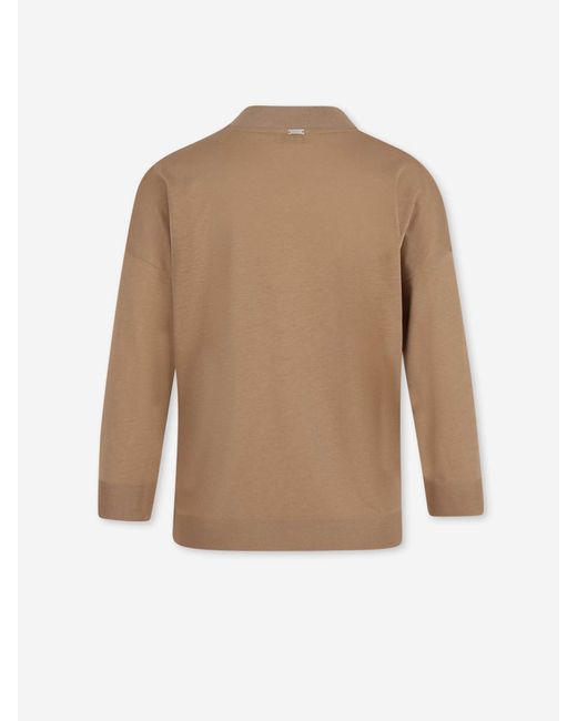 Herno Natural Pullover Mit V-Ausschnitt