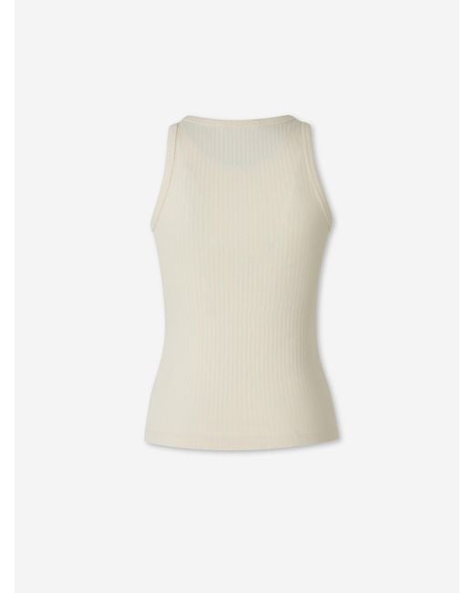 Top Logo Frame Marni de color White