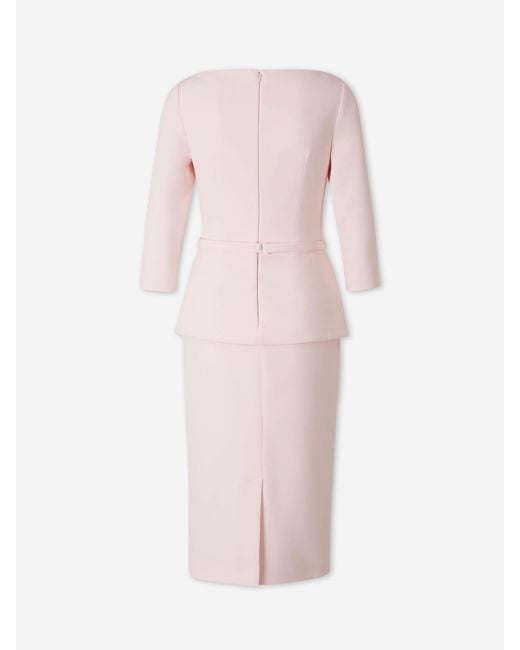 Safiyaa Pink Rildanna Midi Dress