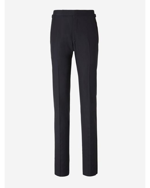 Tom Ford Black Wool Tuxedo Suit for men