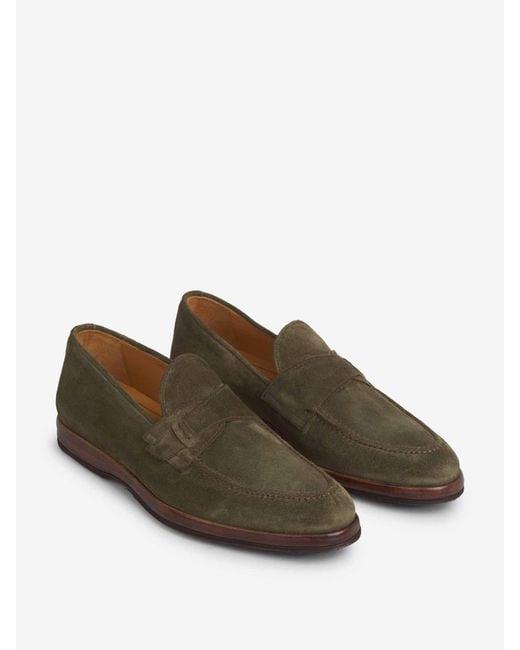 Mocassini di Bontoni in Green da Uomo