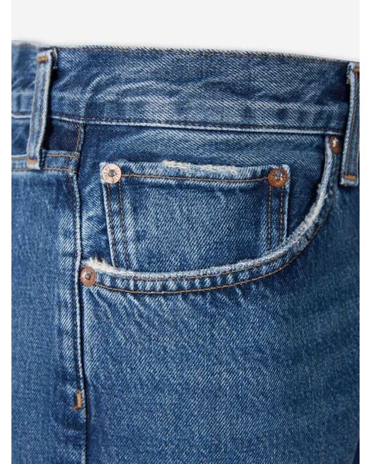 Jeans Rectos 90's Agolde de hombre de color Blue