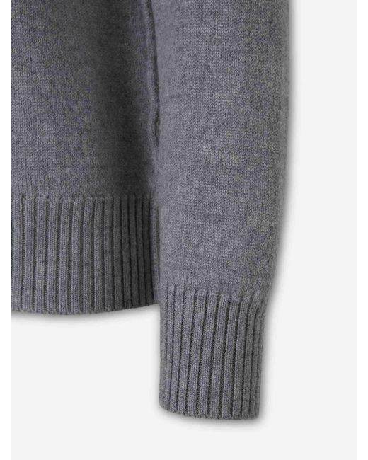 Pull À Col Roulé AMI pour homme en coloris Gray