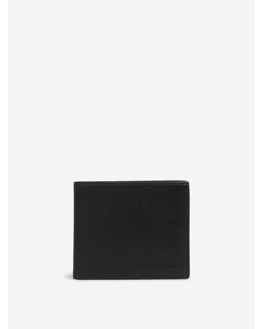 Tom Ford White Foldable Leather Cardholder for men