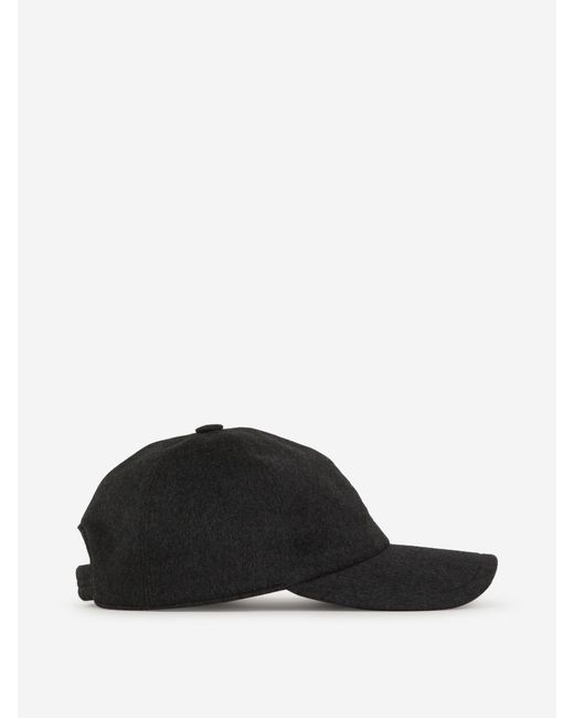 Loro Piana Storm System® Cashmere Cap in Black for Men | Lyst