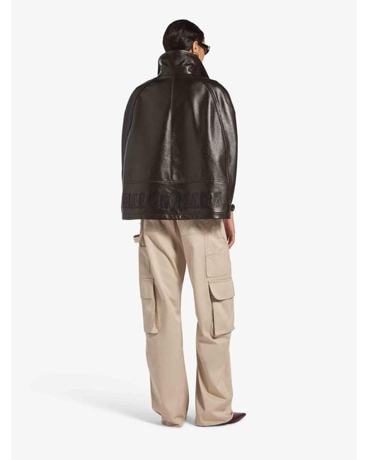 Balenciaga Natural Cargo Straight Trousers