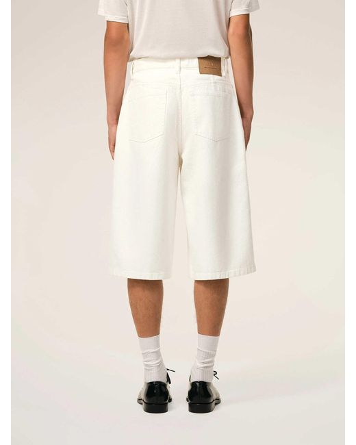 Bermudas Anchas AMI de hombre de color White