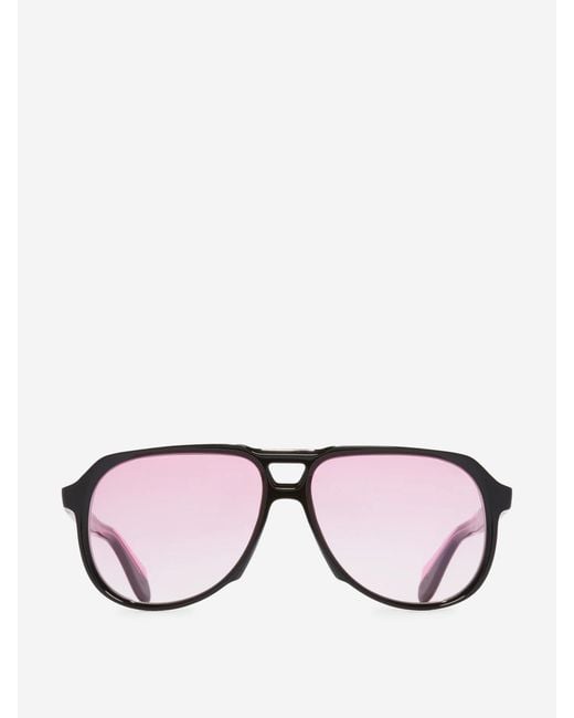 Cutler & Gross Black Aviator Sunglasses 9782 for men