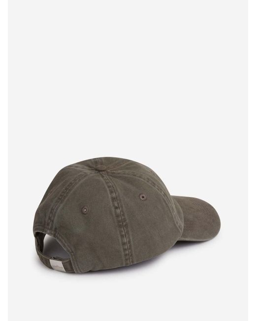 Cappello Con Logo Ricamato di Stone Island in Brown da Uomo