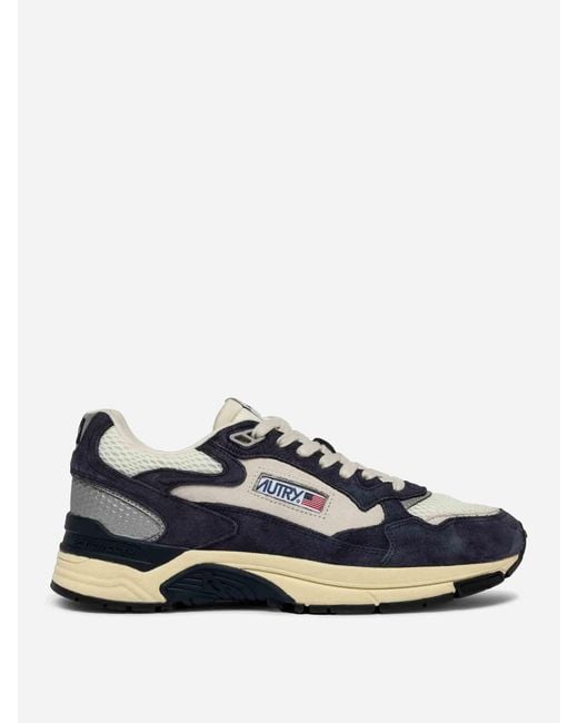 Autry Blue Hyperway Low Sneakers for men