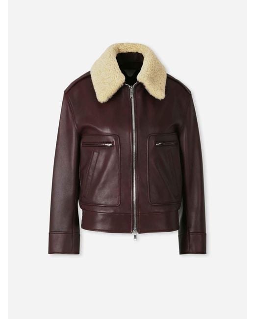 Giacca Da Aviatore di Bottega Veneta in Brown