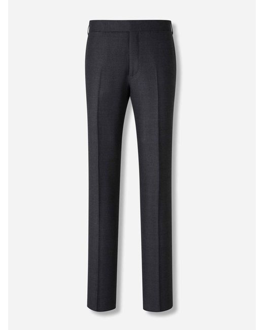 Lardini Blue Traje Cierre Recto for men
