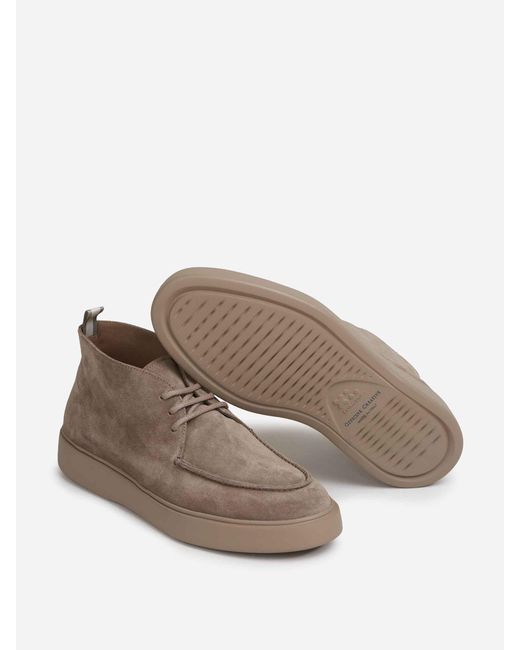 Officine Creative Brown Frame 002 Ankle Boots for men