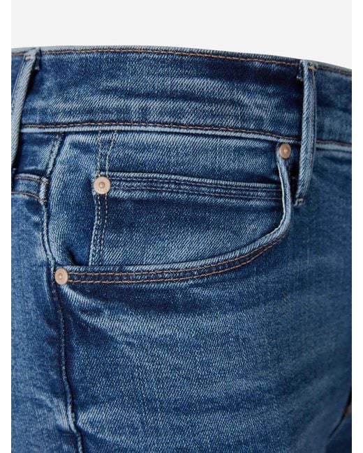 Mother Blue Flared Doozy Jeans