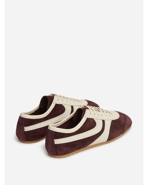 Dries Van Noten Brown Suede Sneakers