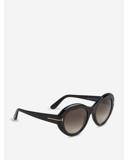 Tom Ford Gray Elodie Sunglasses