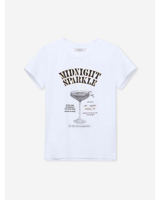 Dorothee Schumacher White Round Neck T-Shirt