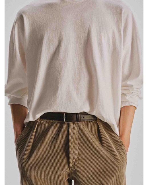 The Row White Long Sleeve T-Shirt for men